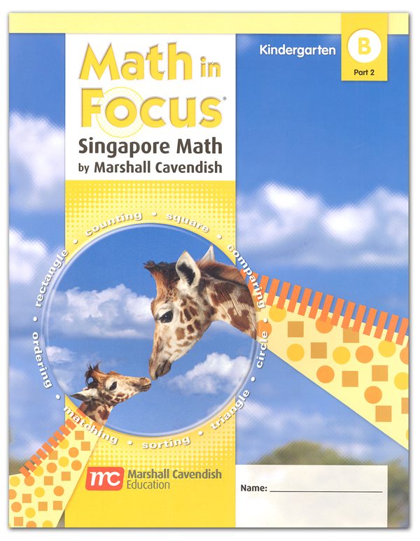 Math in Focus Grade K Student Book B Part 2