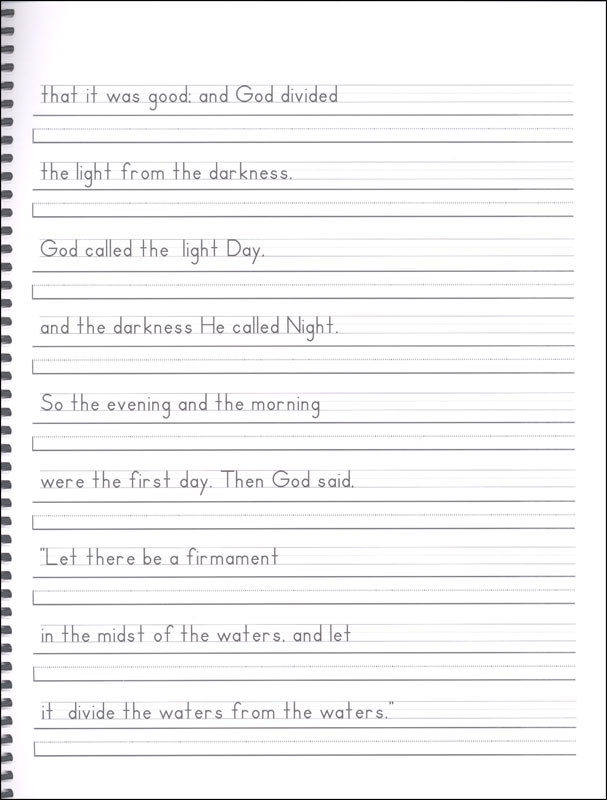 scripture character writing worksheets zaner bloser