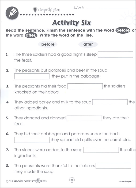 Stone Soup Literature Kit (Novel Study Guides) | Classroom Complete