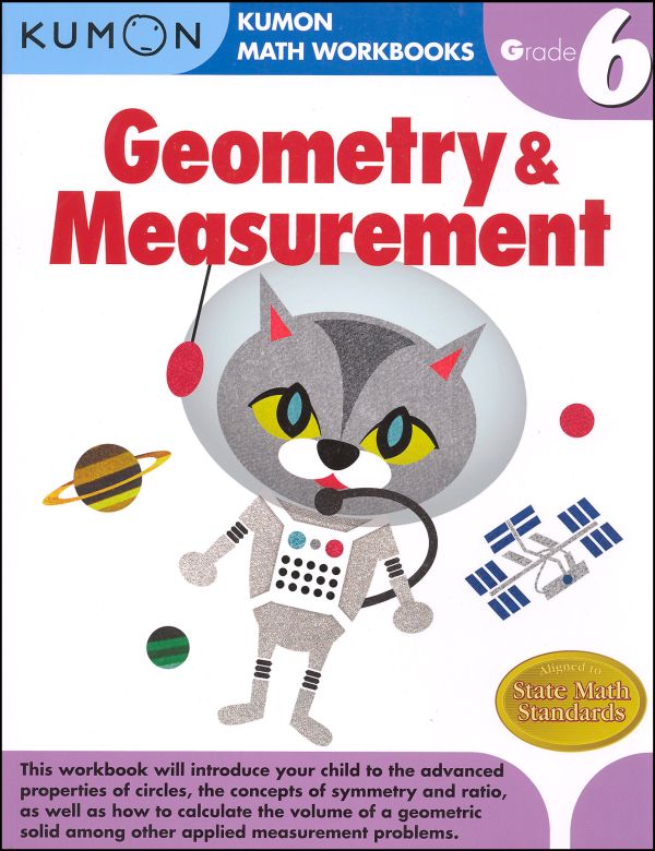 Geometry & Measurement Workbook - Grade 6 | Kumon Publishers ...