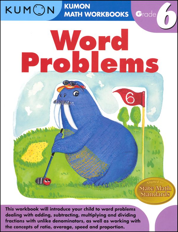 Word Problems Workbook - Grade 6