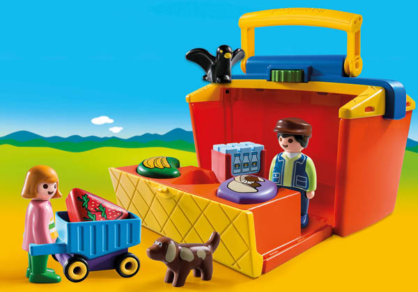 Take Along Market Stall (Playmobil 123) Playmobil