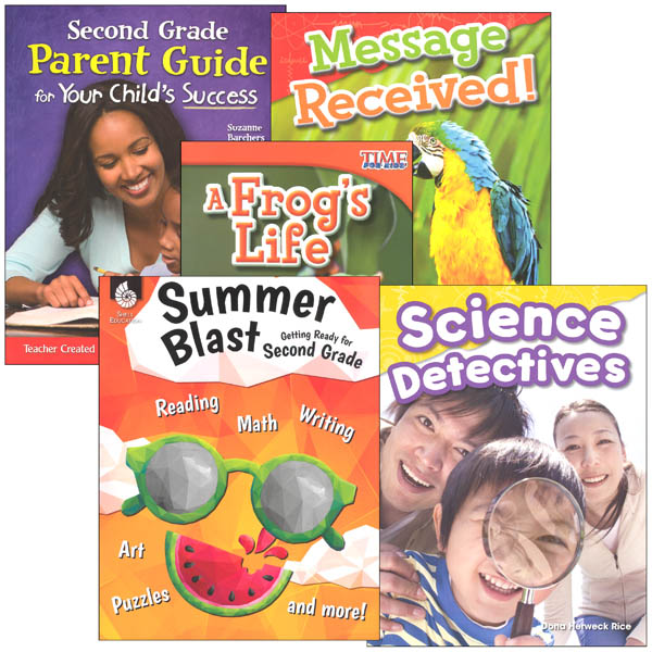 Learn-at-Home Summer STEM Bundle with Parent Guide Grade 2