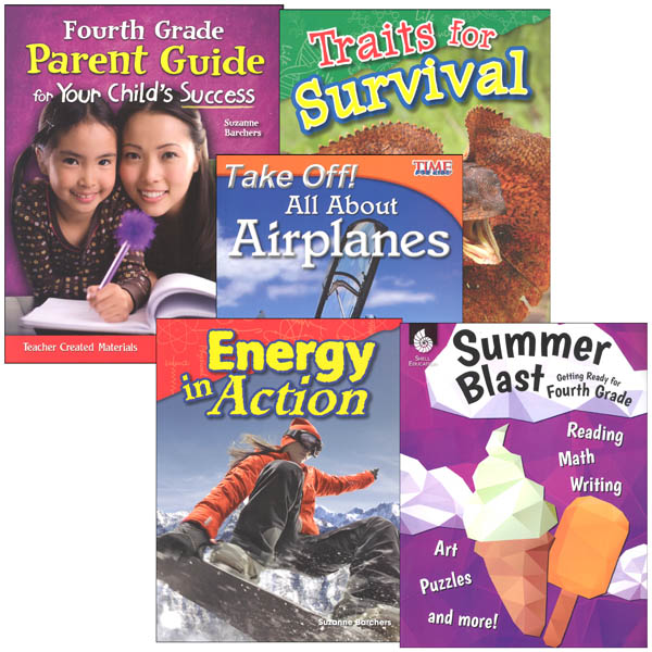 Learn-at-Home Summer STEM Bundle with Parent Guide Grade 4