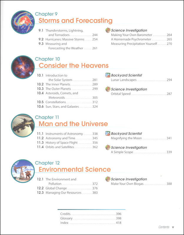 Earth And Space Science 8 Homeschool Student Kit | A Beka Book