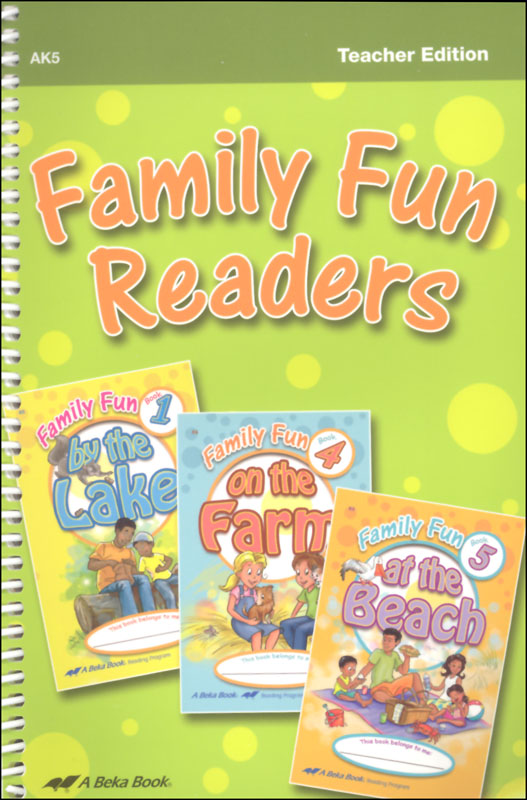 Family Fun Readers Teacher Edition