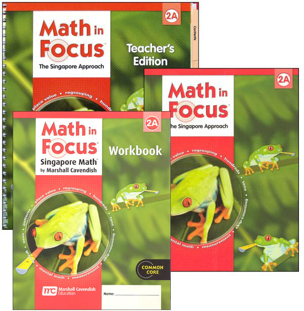 Math in Focus Grade 2 Homeschool Package - 1st Semester