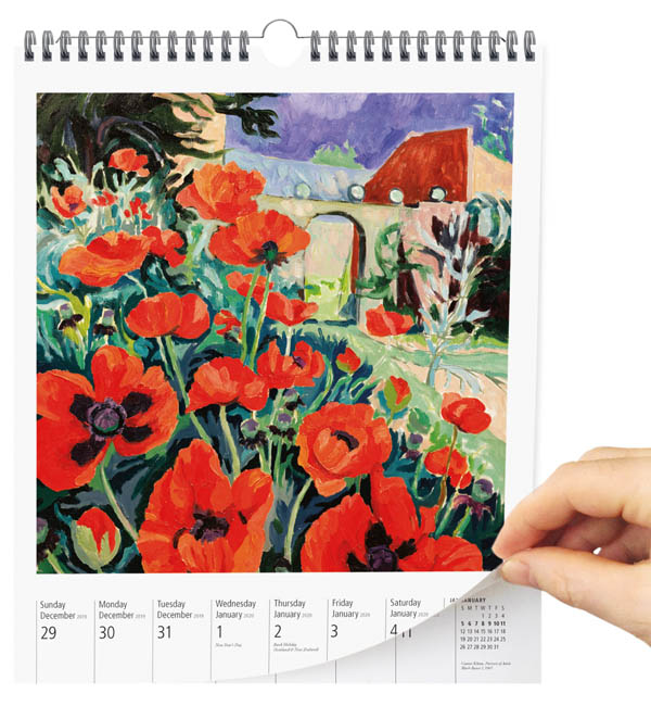 Art PageAWeek Gallery Wall Calendar 2020 Workman Publishing Company