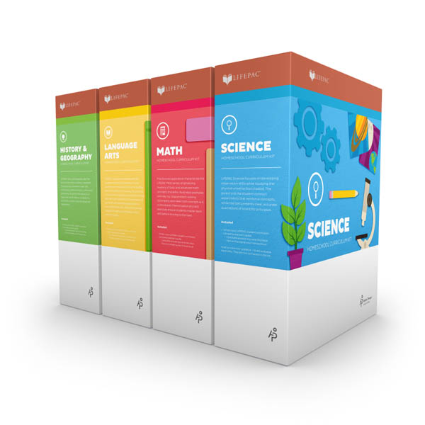 Lifepac Core 4 Subject Set - Grade 2