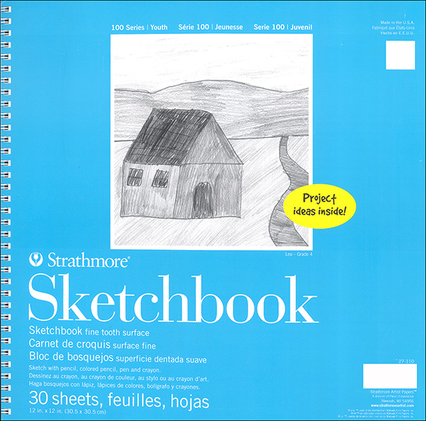 Strathmore Kids Sketchbook 12 x 12 (30 sheets)