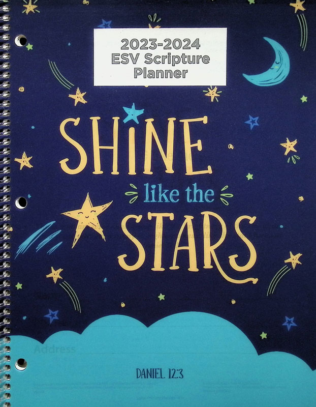 Student Scripture Planner ESV Large Primary August 2022 - July 2023