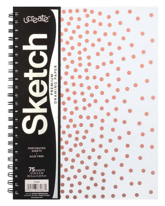 Pacon UCreate Poly Cover Sketch Book 9 x 6 