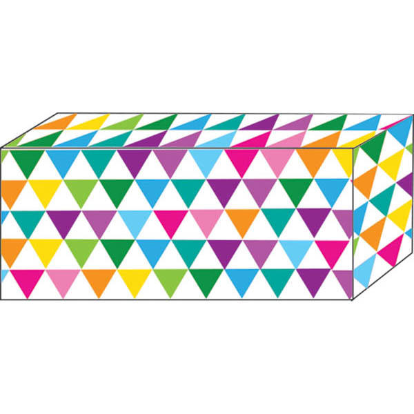Superstrong Decorative Block Magnet - Color Triangles