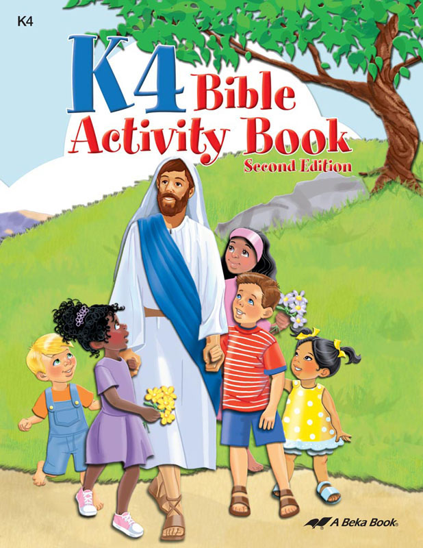K4 Bible Activity Book (Bound)