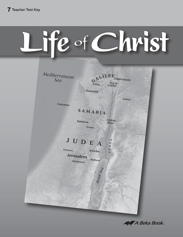 Life of Christ Test Key