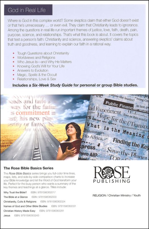 Rose Bible Basics God in Real Life Rose Publishing 9781596363250