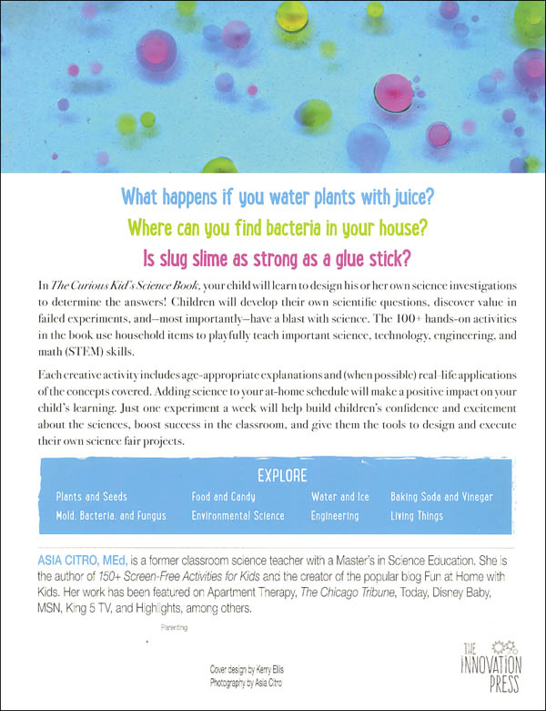 Curious Kid's Science Book | Innovation Press | 9781943147007