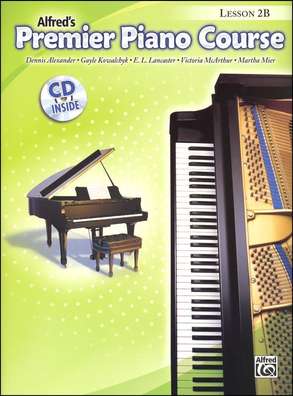 Alfred's Premier Piano Course Level 2B With CD