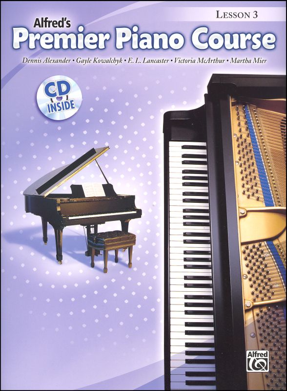 Alfred's Premier Piano Course Level 3 With CD