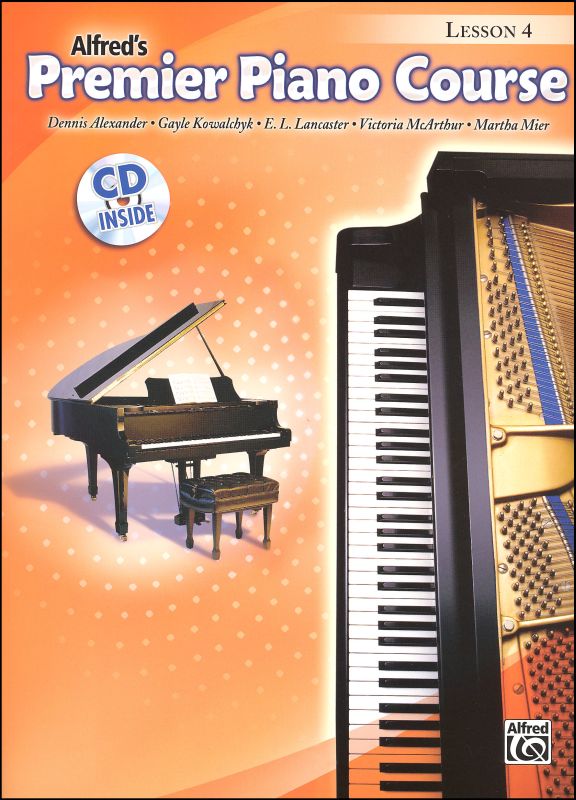 Alfred's Premier Piano Course Level 4 With CD