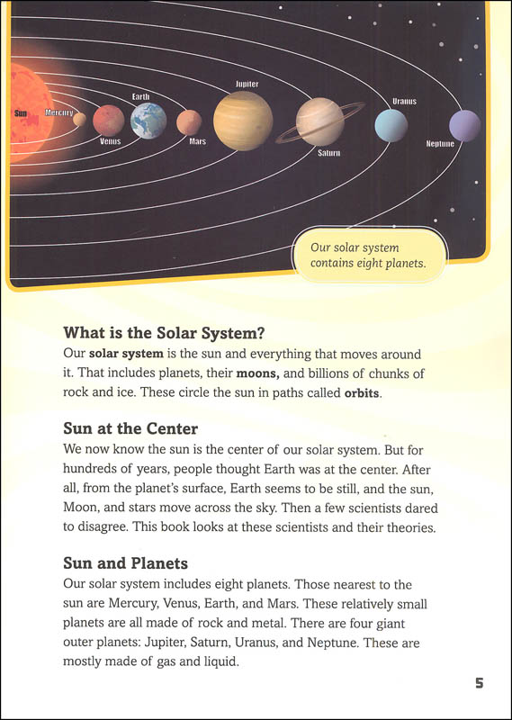 Great Scientific Theories: Sun and Our Solar System | Raintree ...