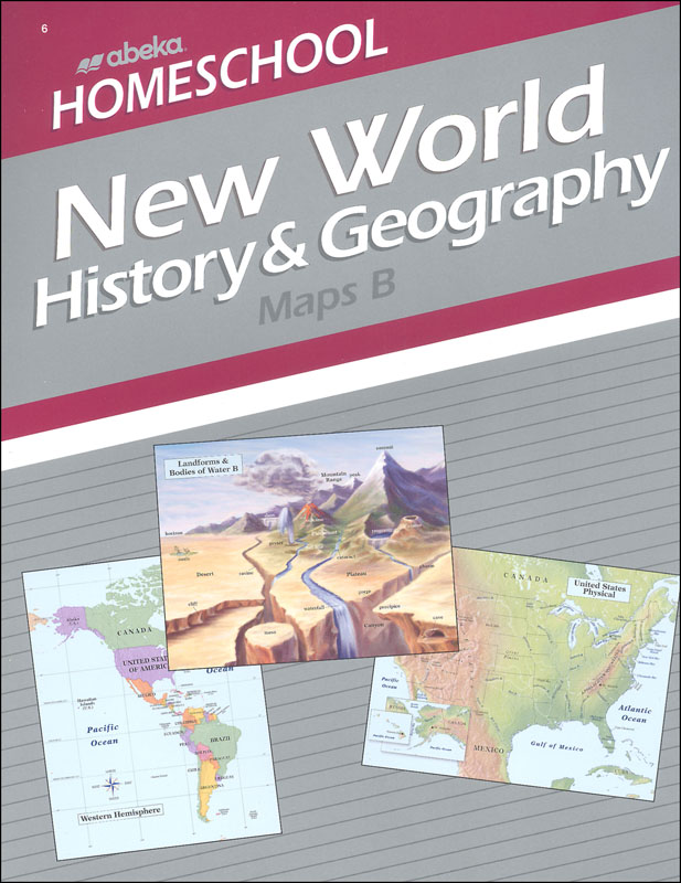 New World History and Geography Homeschool Maps B