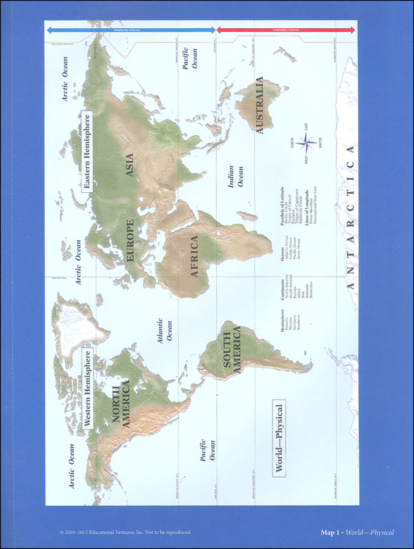 New World History And Geography Homeschool Maps B | A Beka Book