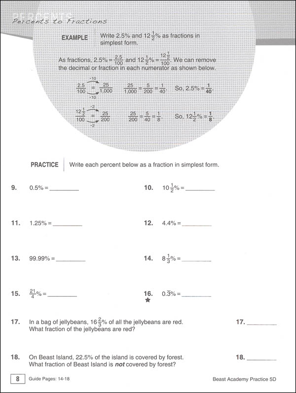 Beast Academy 5D Math Practice | Art of Problem Solving | 9781934124673