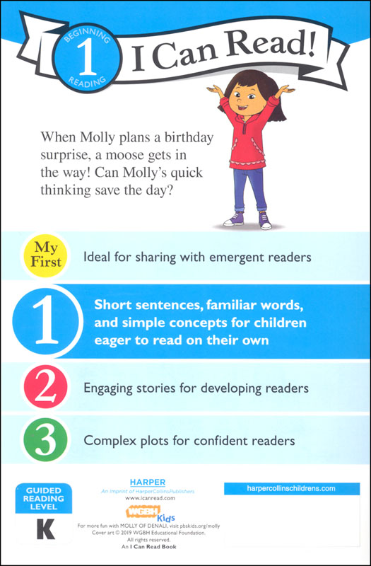 Molly of Denali (I Can Read! Level 1) | HarperCollins | 9780062950345