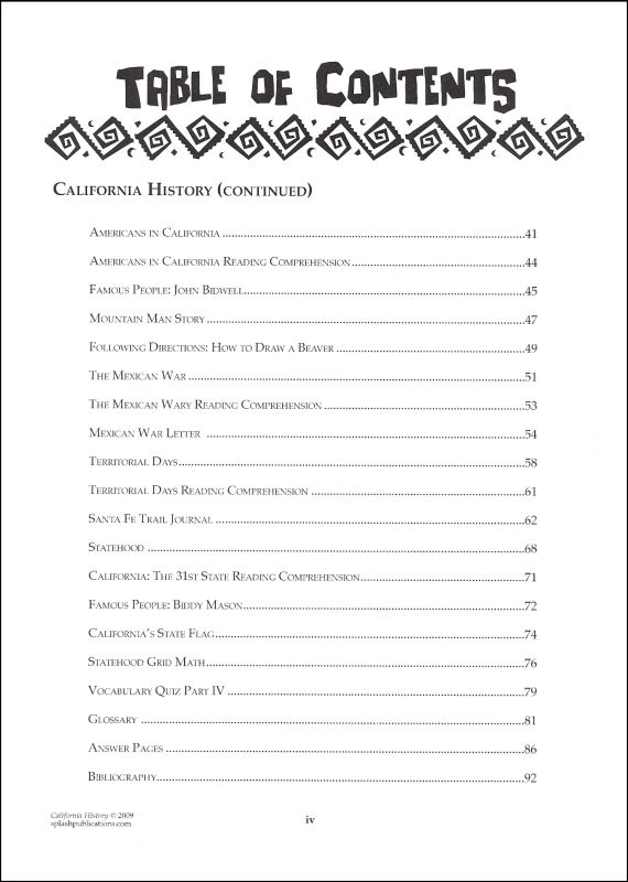 California History | Splash Publications | 9781935255123