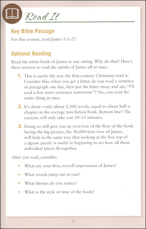 book of james bible study questions
