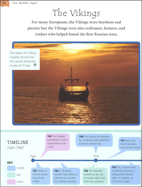 Timeline of the Middle Ages | Gareth Stevens | 9781433934841