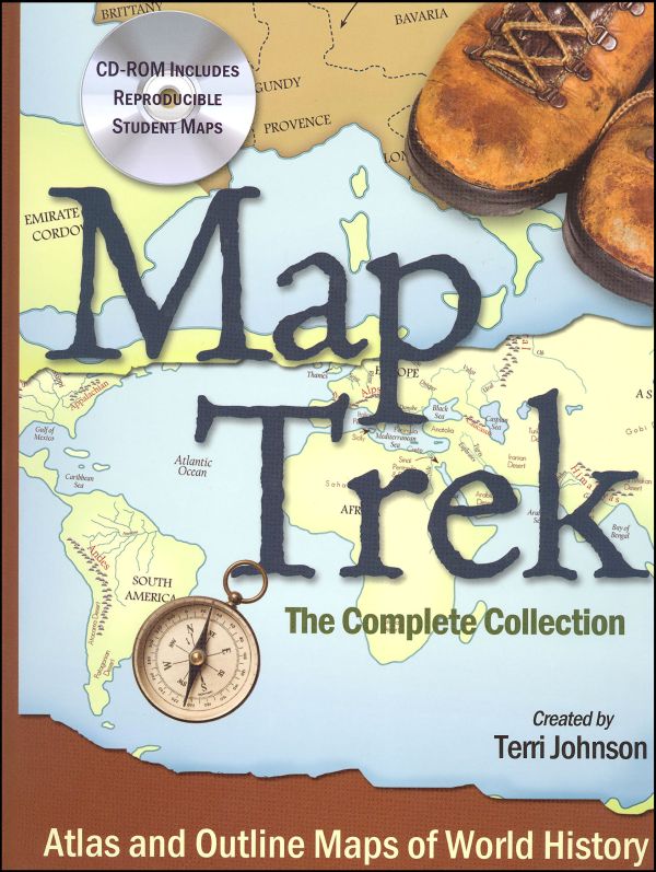 Map Trek: Hardcover & CD-ROM (Complete Collection)