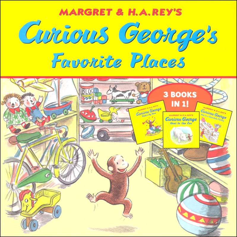 curious george visits the library