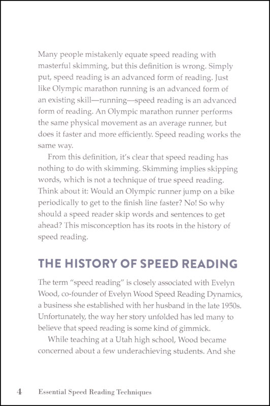 Essential Speed Reading Techniques: How To Become A Better, Faster ...