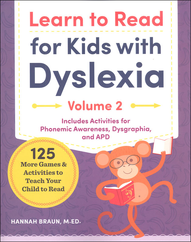 Learn to Read for Kids with Dyslexia, Volume 2