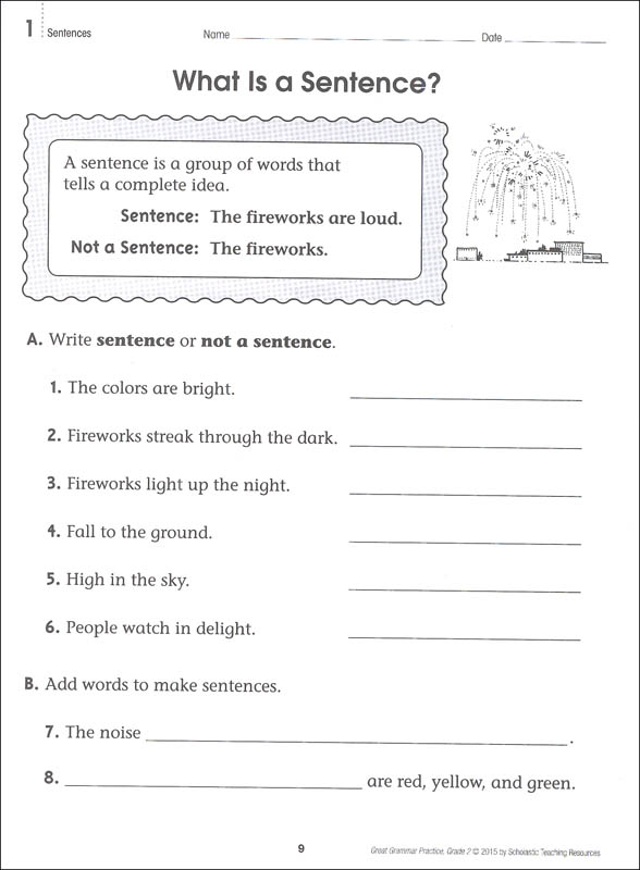 Great Grammar Practice Grade 2 | Scholastic Professional Book Divisn ...