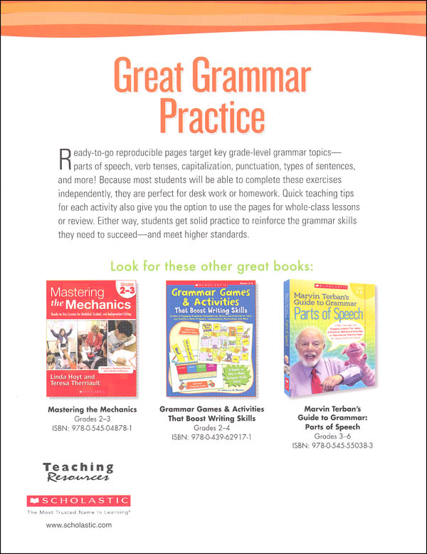 Great Grammar Practice Grade 3 | Scholastic Professional Book Divisn