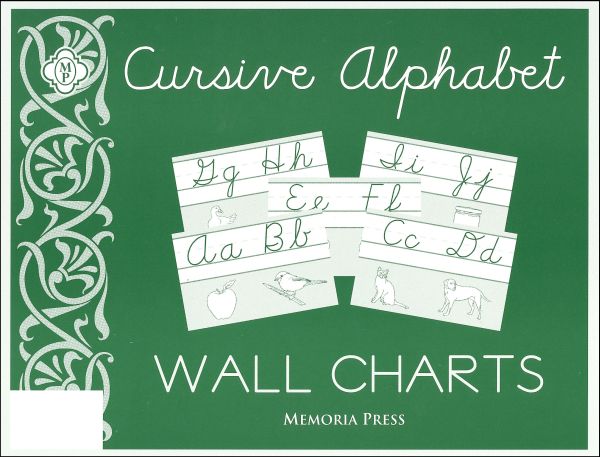 Cursive Alphabet Wall Chart (11" x 17")