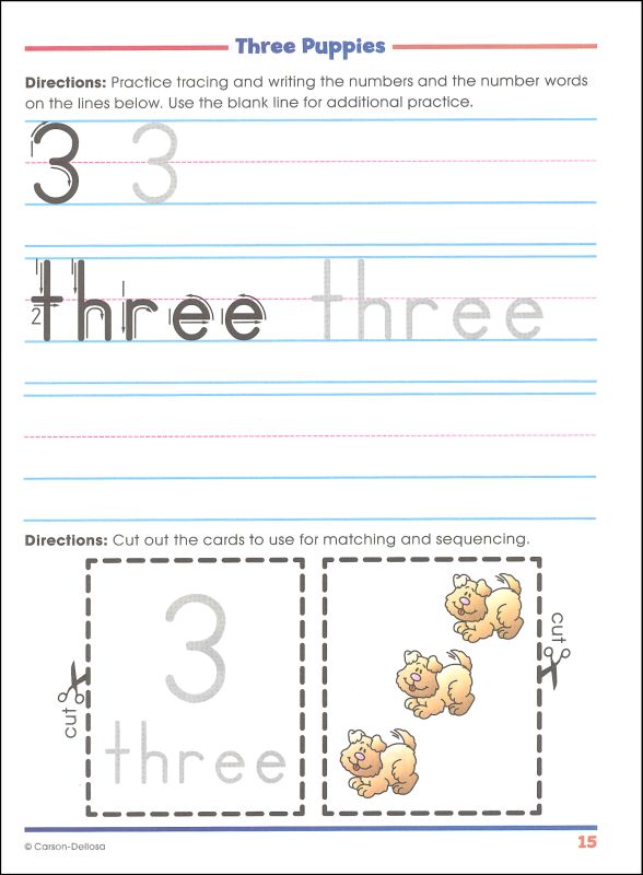 Learn with Me: Numbers & Counting | Carson-Dellosa | 9781936024759