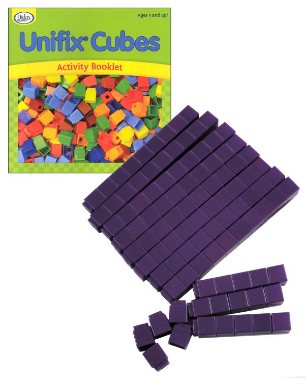 Purple Unifix Cubes (100)