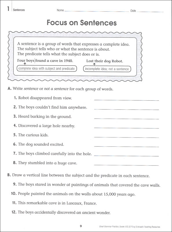 Great Grammar Practice Grade 5 | Scholastic Professional Book Divisn