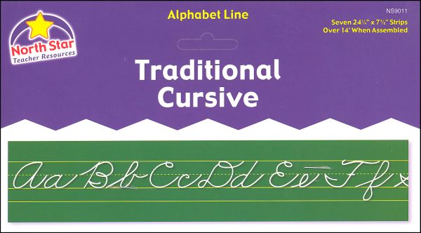 Alphabet Lines - Traditional Cursive
