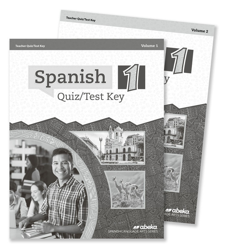 Spanish 1 Quiz and Test Key Volume 1 & 2