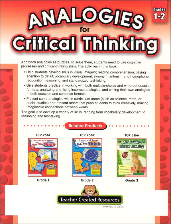 arguments by analogy in critical thinking
