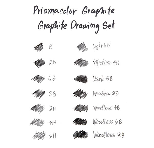 Prismacolor Premier Graphite Drawing Set - 18 pieces | Prismacolor