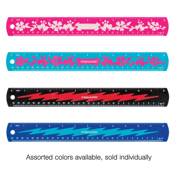 Fiskars Softgrip Ruler 12" Fiskars