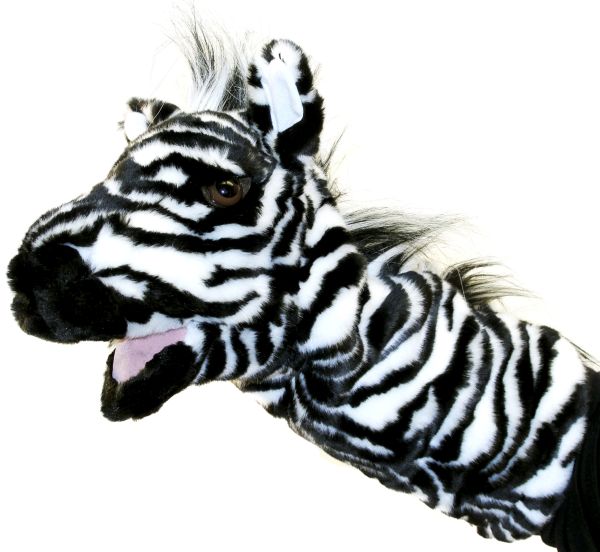 Zigzag Zebra Puppet