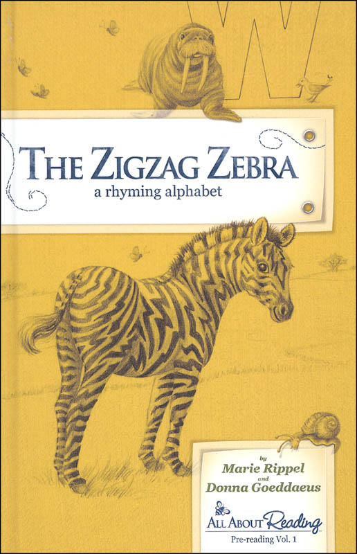 Zigzag Zebra Read-Aloud Rhyming Alphabet Book
