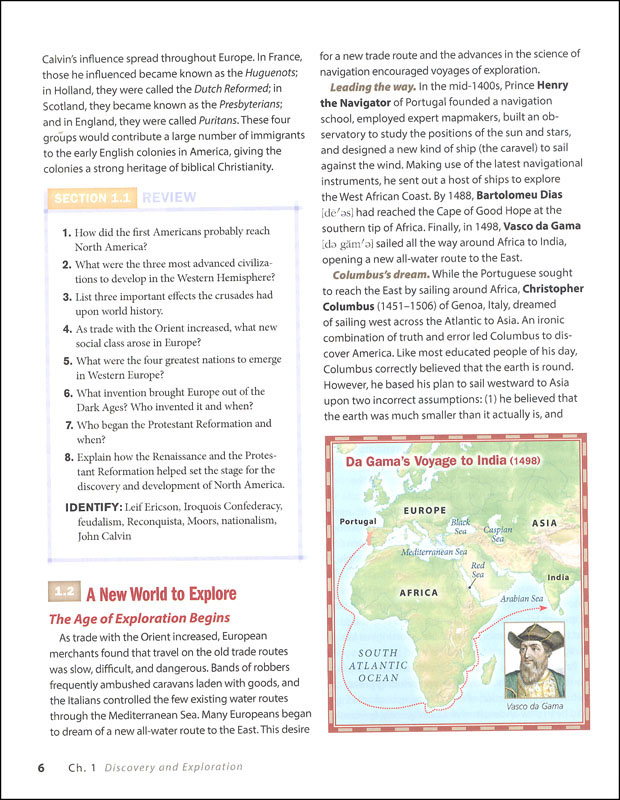 U.S. History Grade 11 Homeschool Student Kit (Revised) | A Beka Book